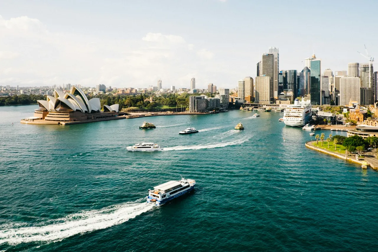 Sydney harbour and its waterfront