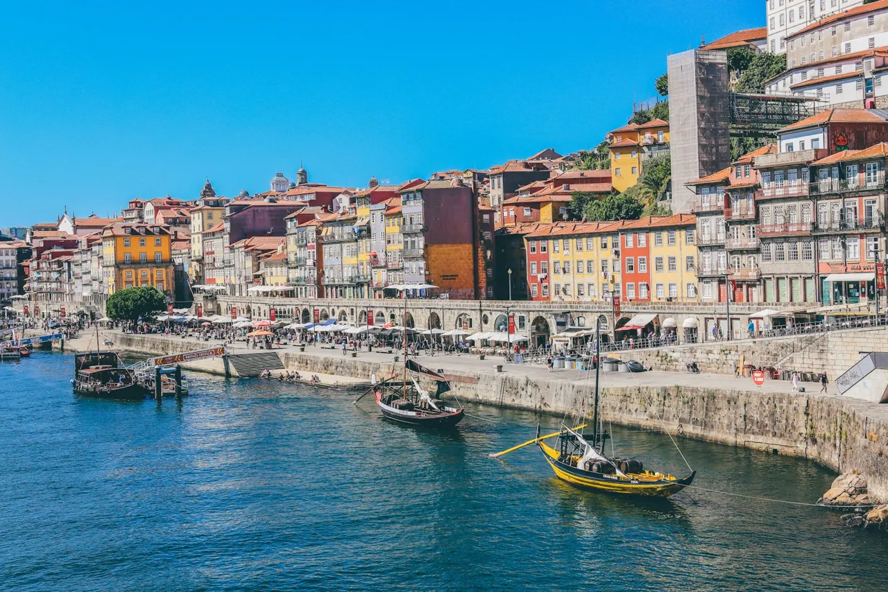 Portuguese city streets
